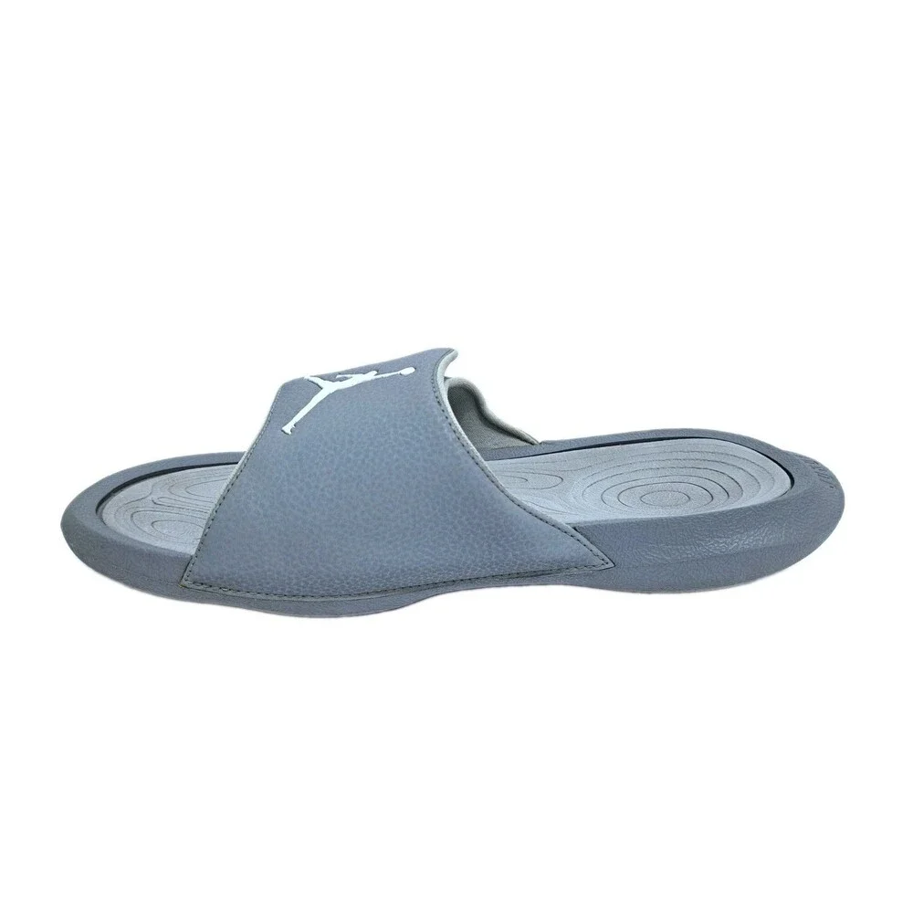 Nike Men's Jordan Hydro 6 Cool Grey Size 10 881473-004 Slides Sandals Beach Pool